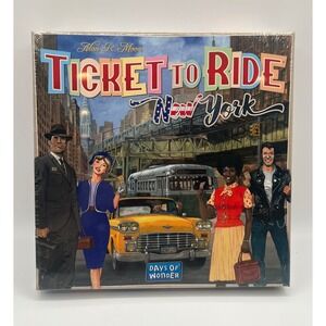 Ticket to Ride New York Board Game Days of Wonder 720060 New Sealed